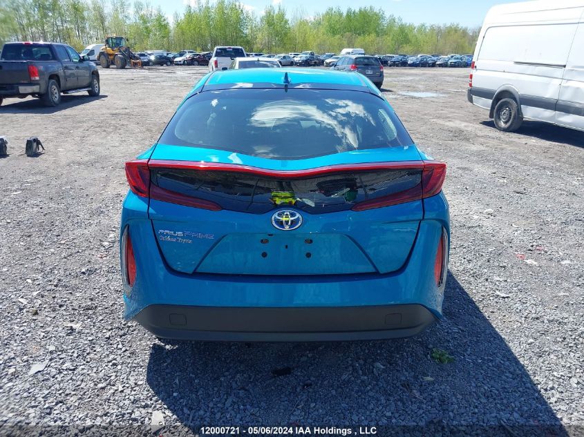 2018 Toyota Prius Prime Upgrade VIN: JTDKARFPXJ3100623 Lot: 12000721