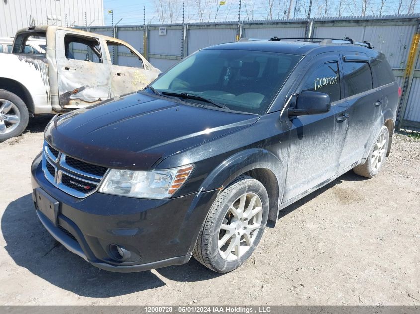 2013 Dodge Journey Sxt/Crew VIN: 3C4PDCCG2DT594015 Lot: 12000728