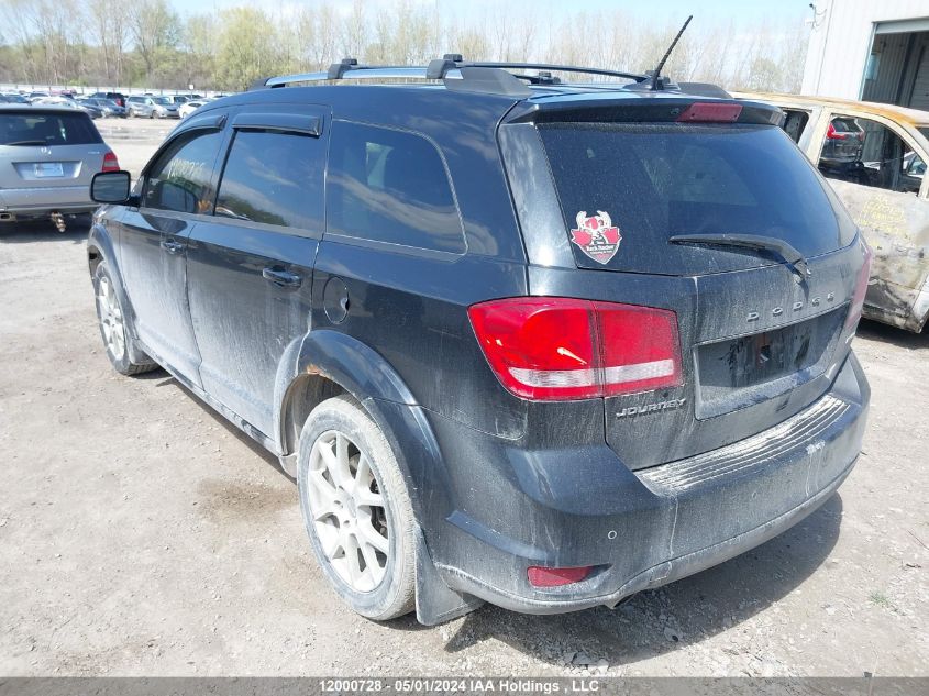 2013 Dodge Journey Sxt/Crew VIN: 3C4PDCCG2DT594015 Lot: 12000728