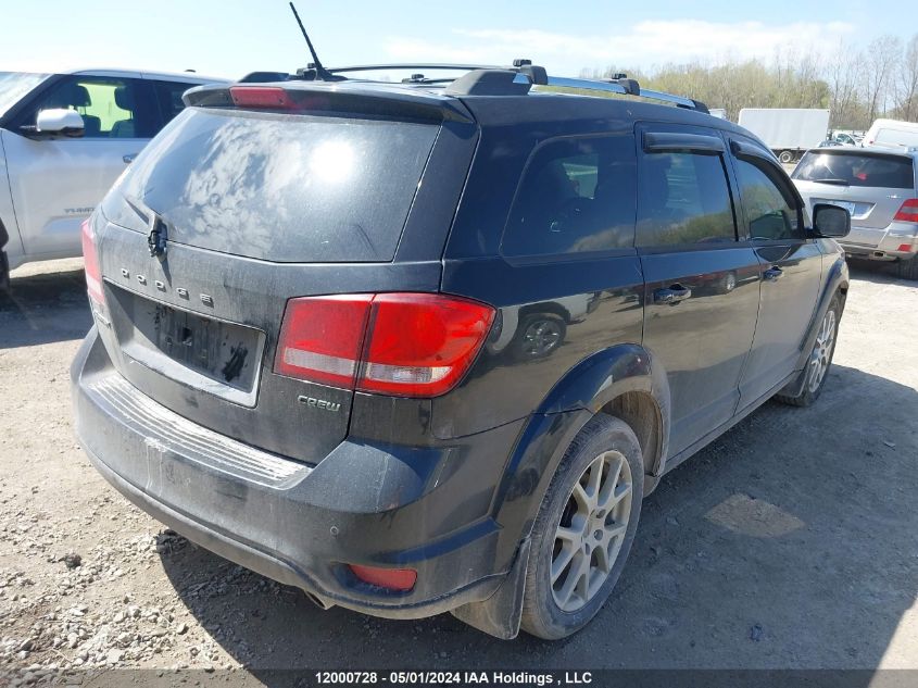 2013 Dodge Journey Sxt/Crew VIN: 3C4PDCCG2DT594015 Lot: 12000728