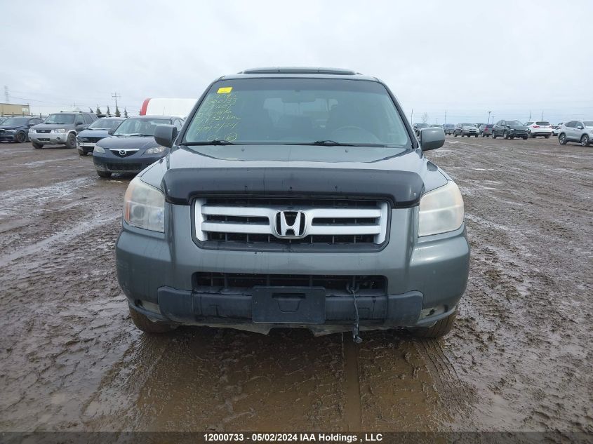 2008 Honda Pilot VIN: 5FNYF18668B009816 Lot: 12000733