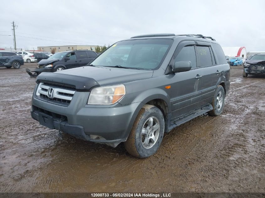 2008 Honda Pilot VIN: 5FNYF18668B009816 Lot: 12000733