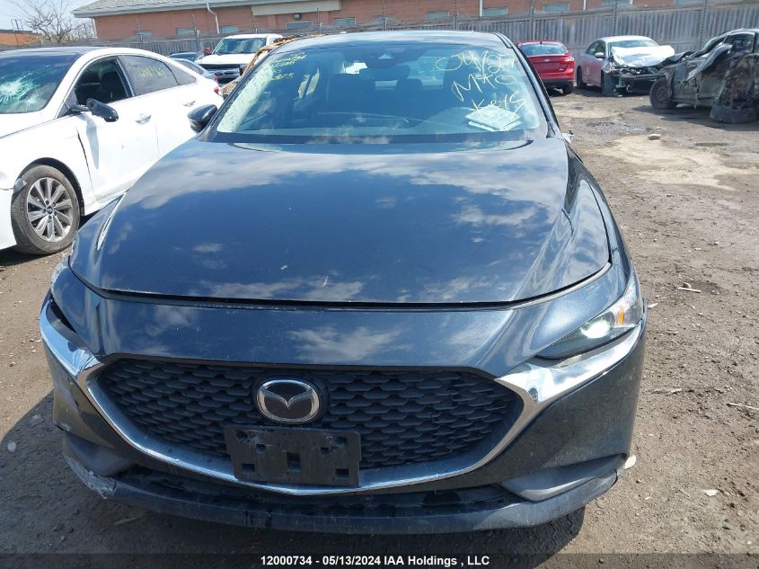 2019 Mazda Mazda3 VIN: JM1BPBCM2K1127246 Lot: 12000734