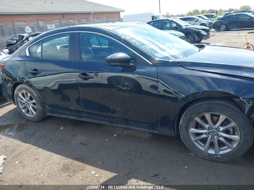 2019 Mazda Mazda3 VIN: JM1BPBCM2K1127246 Lot: 12000734