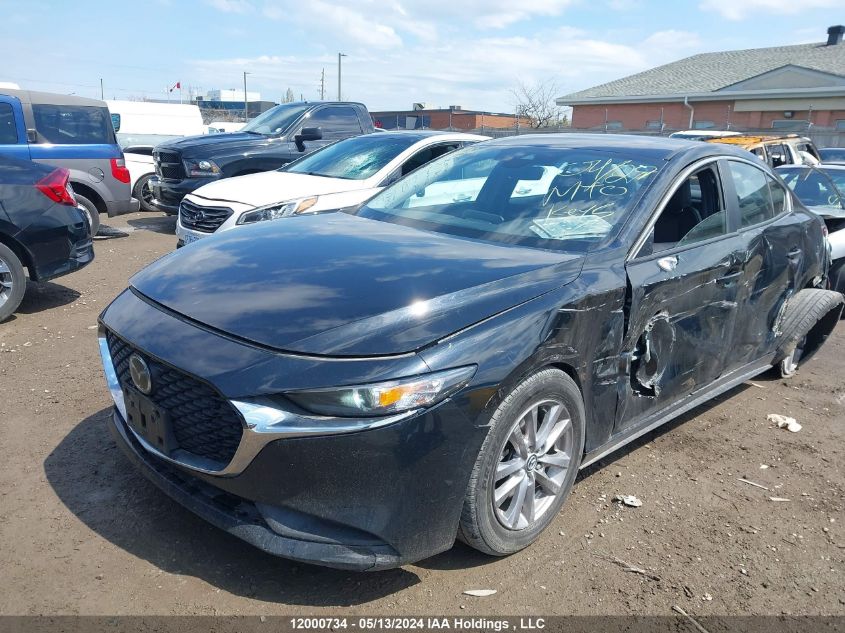 2019 Mazda Mazda3 VIN: JM1BPBCM2K1127246 Lot: 12000734