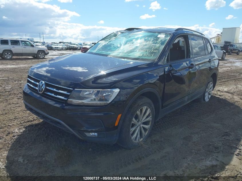 2018 Volkswagen Tiguan VIN: 3VV0B7AX3JM157925 Lot: 12000737