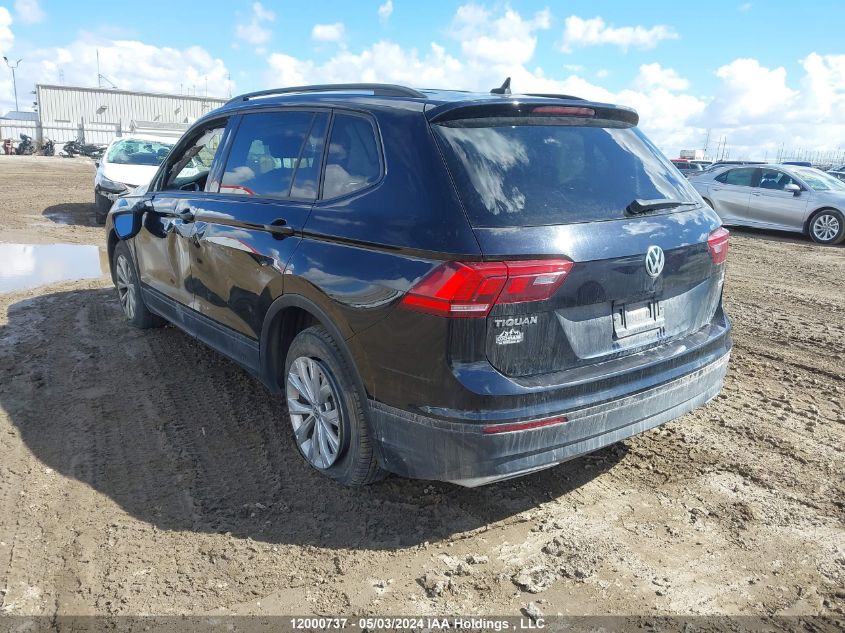 2018 Volkswagen Tiguan VIN: 3VV0B7AX3JM157925 Lot: 12000737