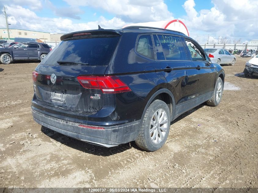 2018 Volkswagen Tiguan VIN: 3VV0B7AX3JM157925 Lot: 12000737