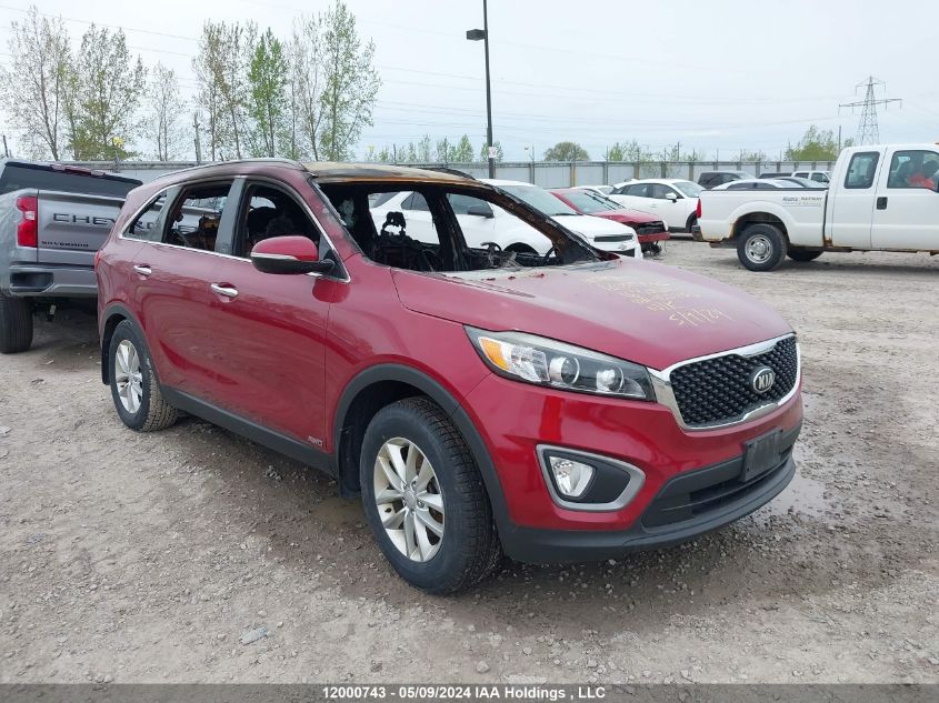 2016 Kia Sorento VIN: 5XYPGDA35GG105700 Lot: 12000743