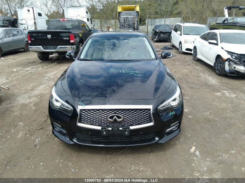 2015 Infiniti Q50 VIN: JN1BV7AR2FM395061 Lot: 12000752