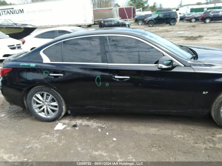 2015 Infiniti Q50 VIN: JN1BV7AR2FM395061 Lot: 12000752