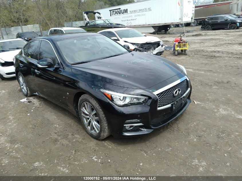 2015 Infiniti Q50 VIN: JN1BV7AR2FM395061 Lot: 12000752