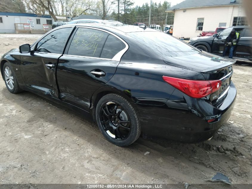 2015 Infiniti Q50 VIN: JN1BV7AR2FM395061 Lot: 12000752