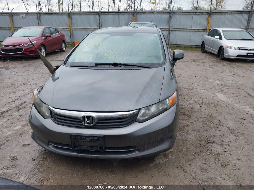 2012 Honda Civic Sdn VIN: 2HGFB2F4XCH110646 Lot: 12000760