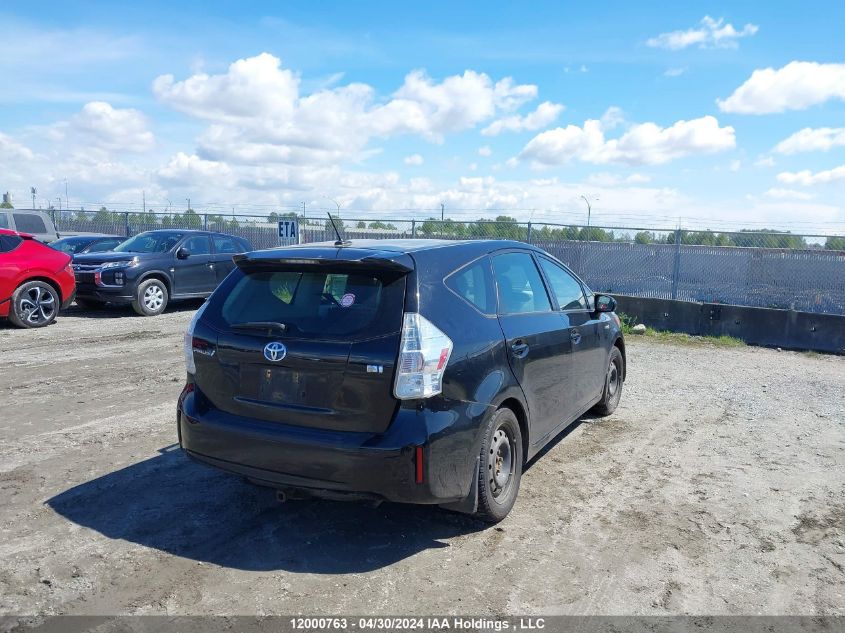 2014 Toyota Prius V VIN: JTDZN3EU6EJ002696 Lot: 12000763