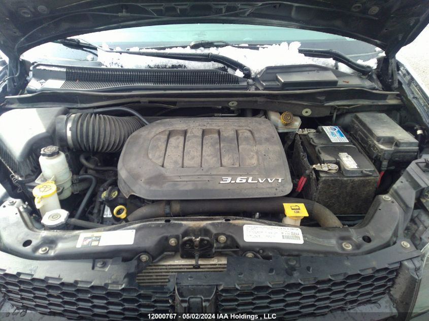 2014 Dodge Grand Caravan Se/Sxt VIN: 2C4RDGBG0ER186571 Lot: 12000767