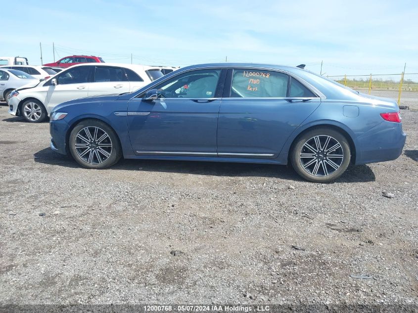 2018 Lincoln Continental Reserve VIN: 1LN6L9NP6J5601389 Lot: 12000768