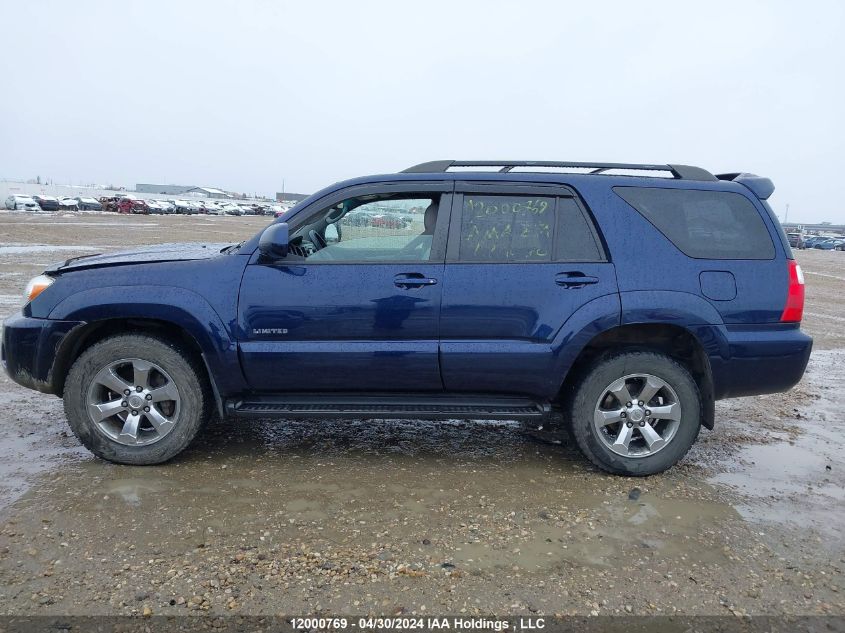 2007 Toyota 4Runner Limited VIN: JTEBU17R670122360 Lot: 12000769