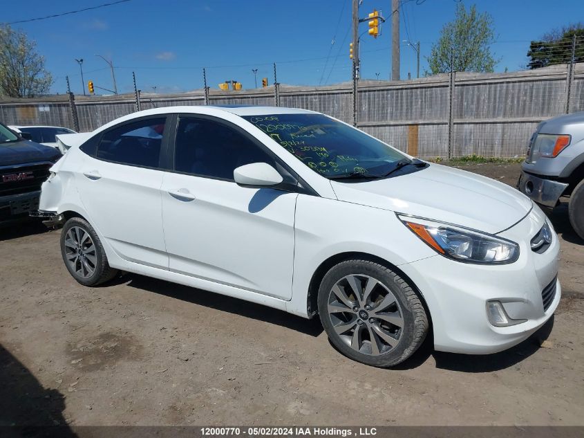 2017 Hyundai Accent Se VIN: KMHCT4AE3HU303134 Lot: 12000770