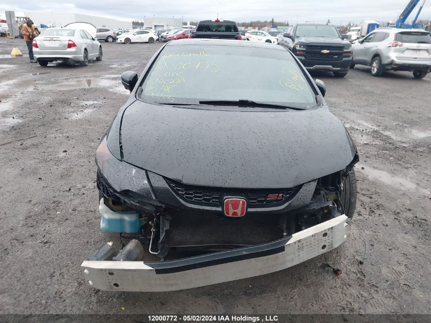 2014 Honda Civic VIN: 2HGFG4A5XEH100229 Lot: 12000772