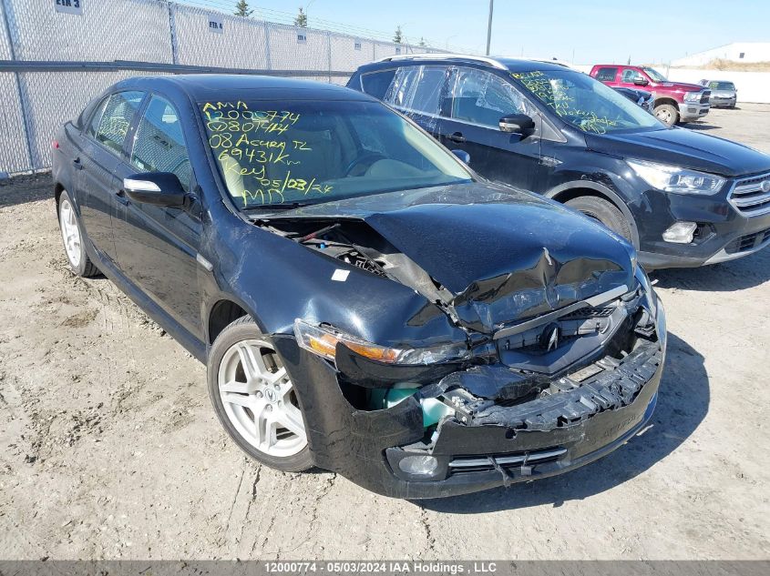 2008 Acura Tl VIN: 19UUA66278A801414 Lot: 12000774