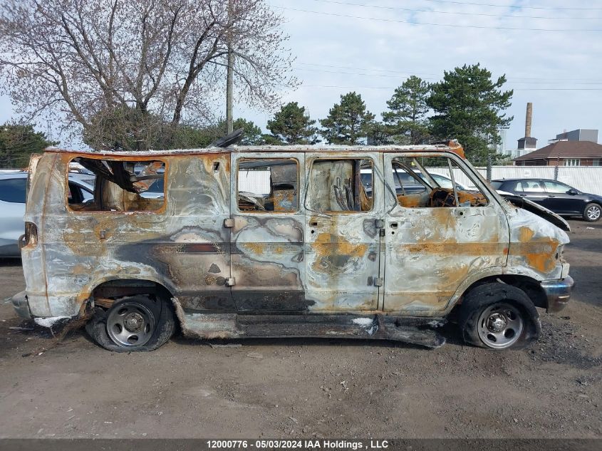 1997 Dodge Ram Van B2500 VIN: 2B6HB21Y3VK576981 Lot: 12000776