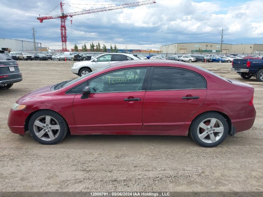 2006 Honda Civic Sdn VIN: 2HGFA16356H003500 Lot: 12000791