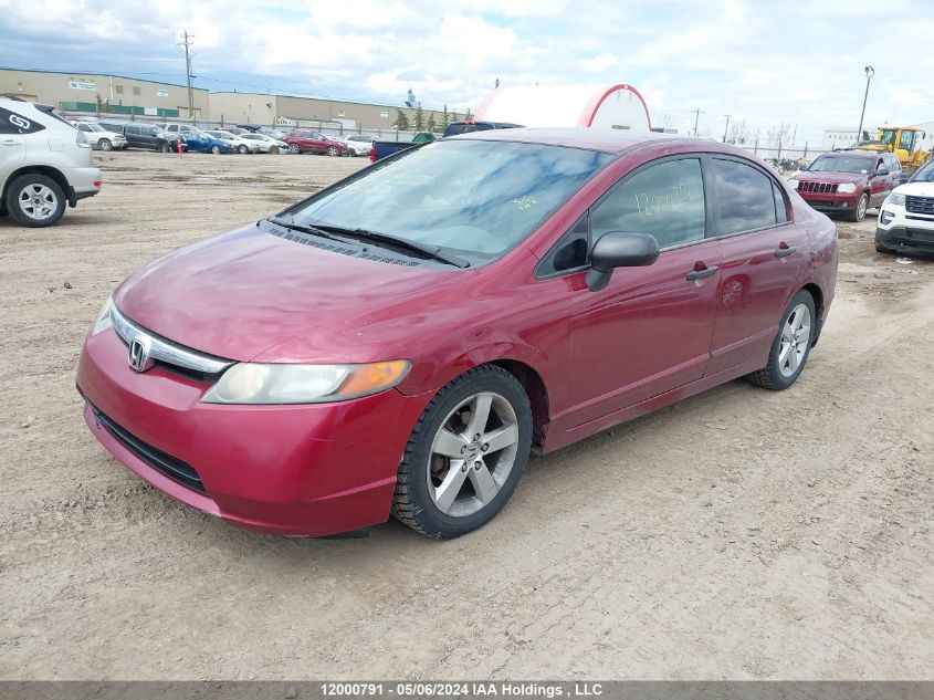 2006 Honda Civic Sdn VIN: 2HGFA16356H003500 Lot: 12000791