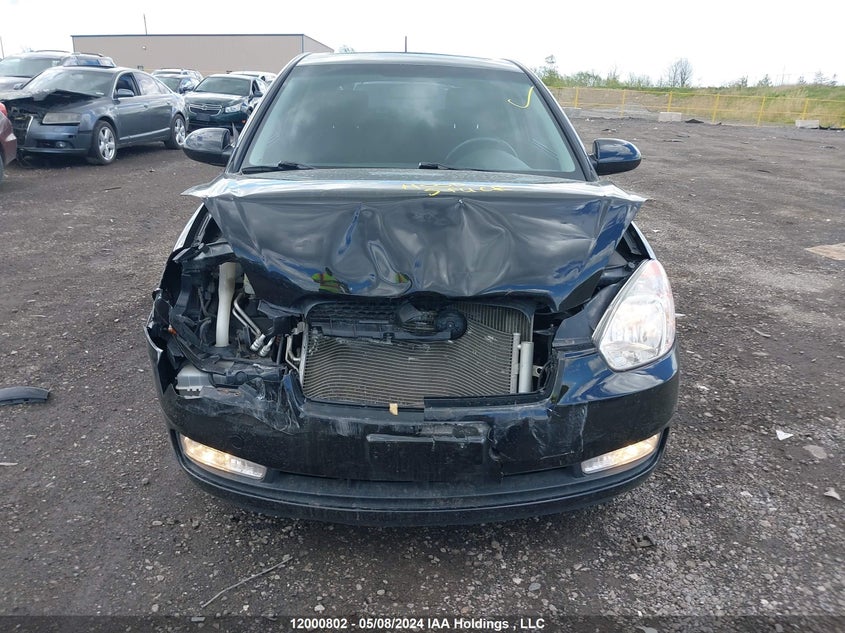 2008 Hyundai Accent Gs VIN: KMHCN35C88U085351 Lot: 12000802