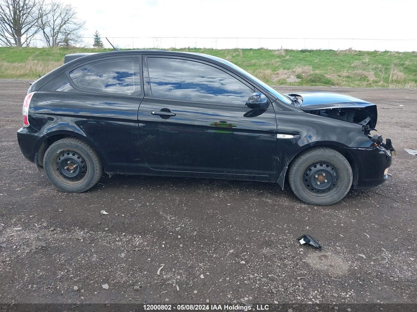 2008 Hyundai Accent Gs VIN: KMHCN35C88U085351 Lot: 12000802