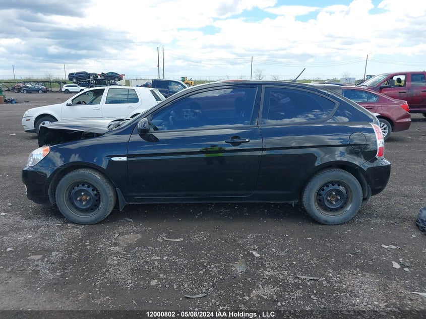 2008 Hyundai Accent Gs VIN: KMHCN35C88U085351 Lot: 12000802