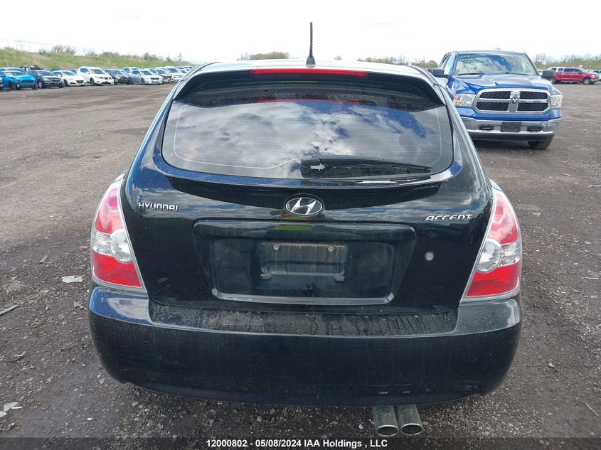 2008 Hyundai Accent Gs VIN: KMHCN35C88U085351 Lot: 12000802