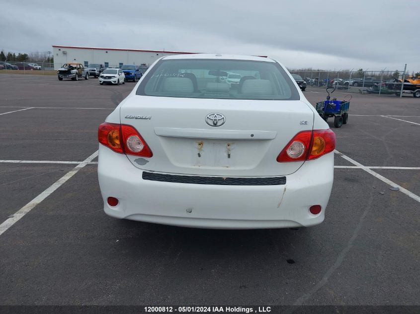 2010 Toyota Corolla Le VIN: 2T1BU4EE0AC243047 Lot: 12000812