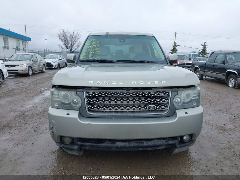 2010 Land Rover Range Rover VIN: SALMF1D42AA323540 Lot: 12000828