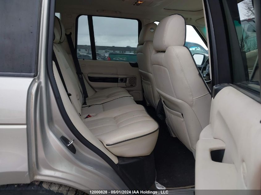 2010 Land Rover Range Rover VIN: SALMF1D42AA323540 Lot: 12000828