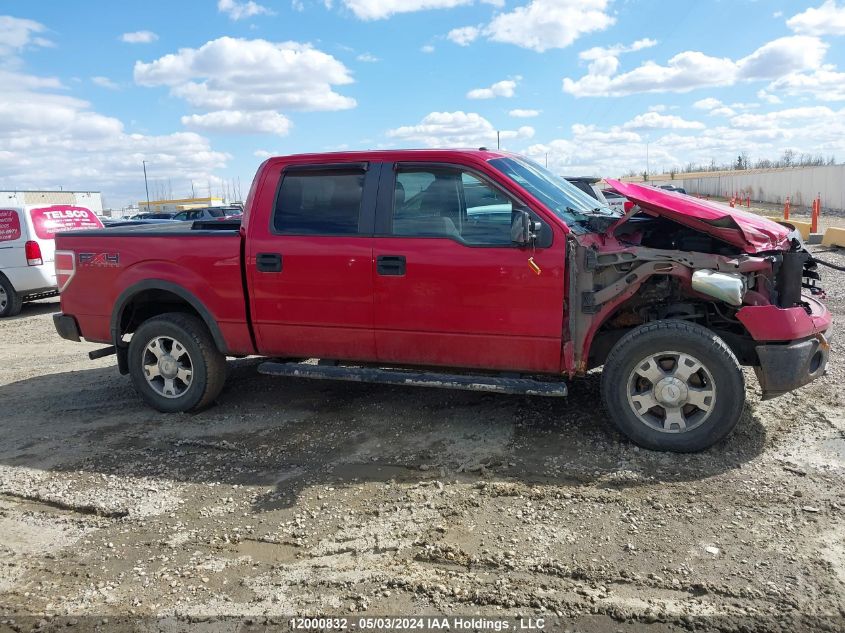 2010 Ford F150 Supercrew VIN: 1FTFW1EV0AFB89735 Lot: 12000832