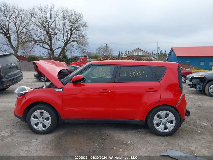 2016 Kia Soul VIN: KNDJN2A20G7870219 Lot: 12000833