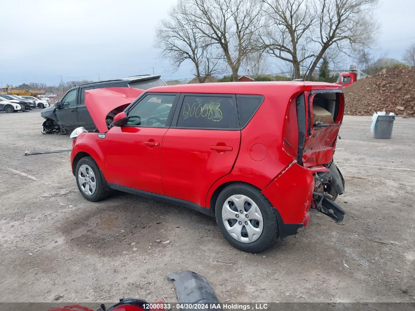 2016 Kia Soul VIN: KNDJN2A20G7870219 Lot: 12000833