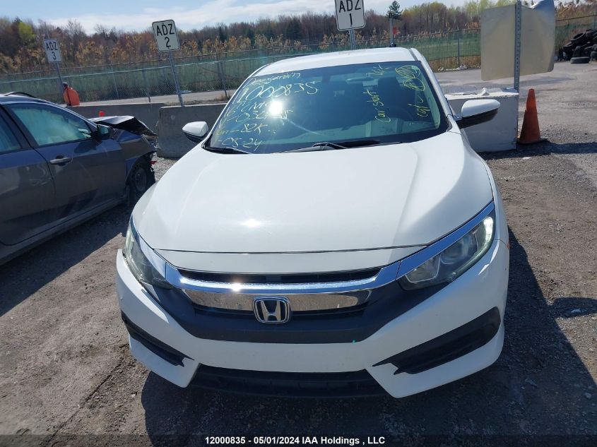 2016 Honda Civic Lx VIN: 2HGFC2E54GH036735 Lot: 12000835