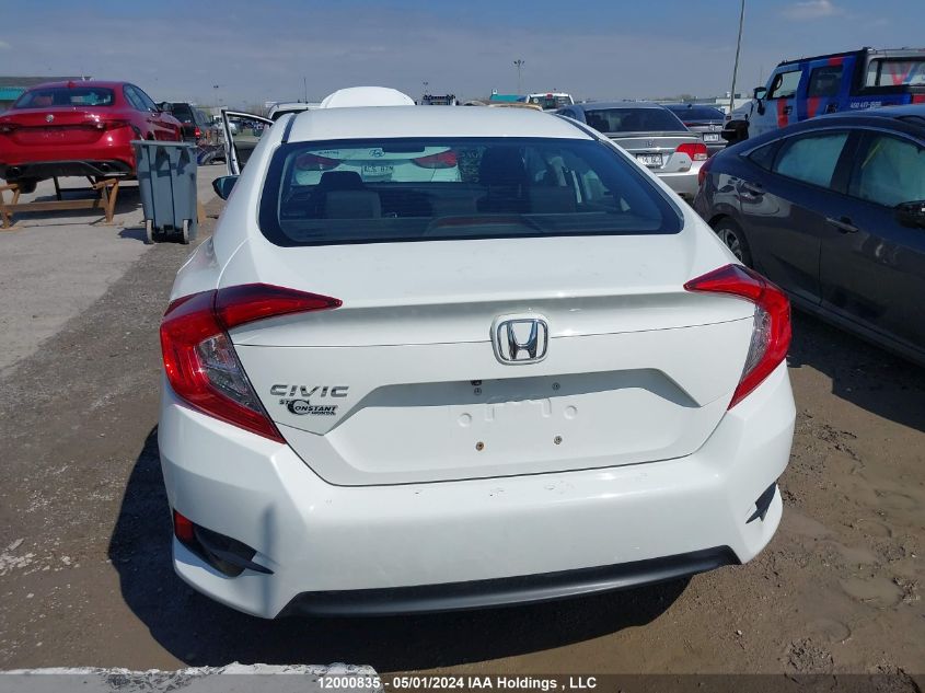 2016 Honda Civic Lx VIN: 2HGFC2E54GH036735 Lot: 12000835