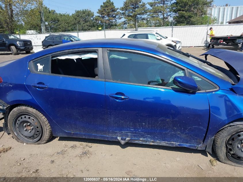 2018 Kia Forte VIN: 3KPFL4A7XJE163641 Lot: 12000837