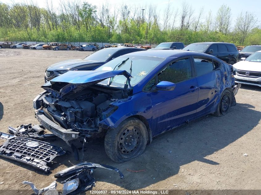 2018 Kia Forte VIN: 3KPFL4A7XJE163641 Lot: 12000837