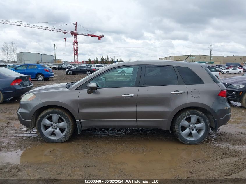 2007 Acura Rdx Technology VIN: 5J8TB185X7A801845 Lot: 12000848