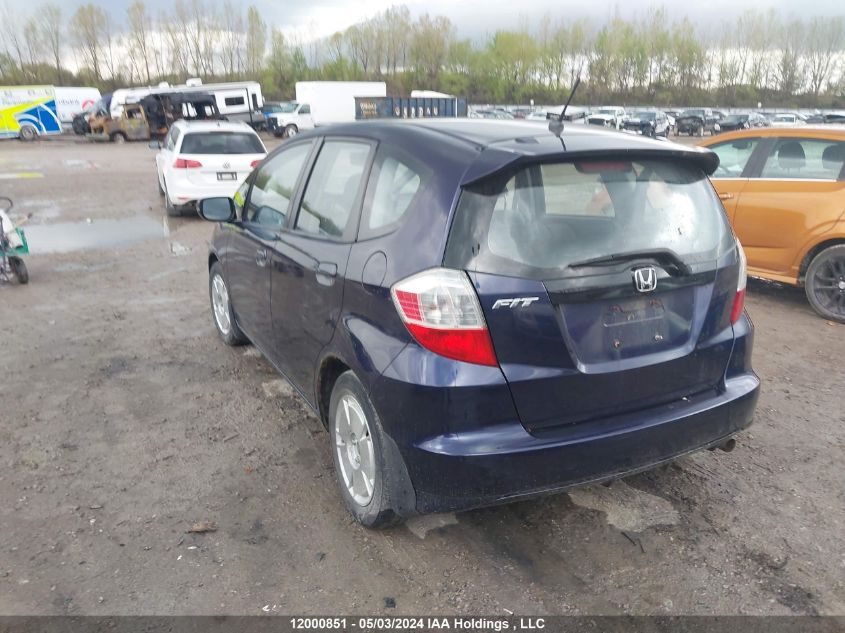 2009 Honda Fit VIN: JHMGE88559S806463 Lot: 12000851