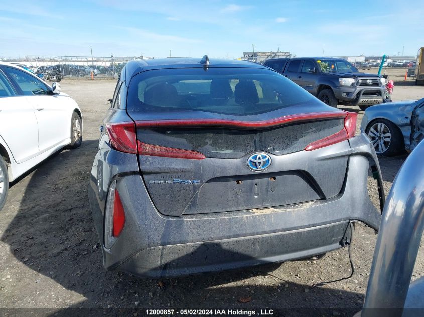 2021 Toyota Prius Prime Upgrade VIN: JTDKAMFP3M3184453 Lot: 12000857