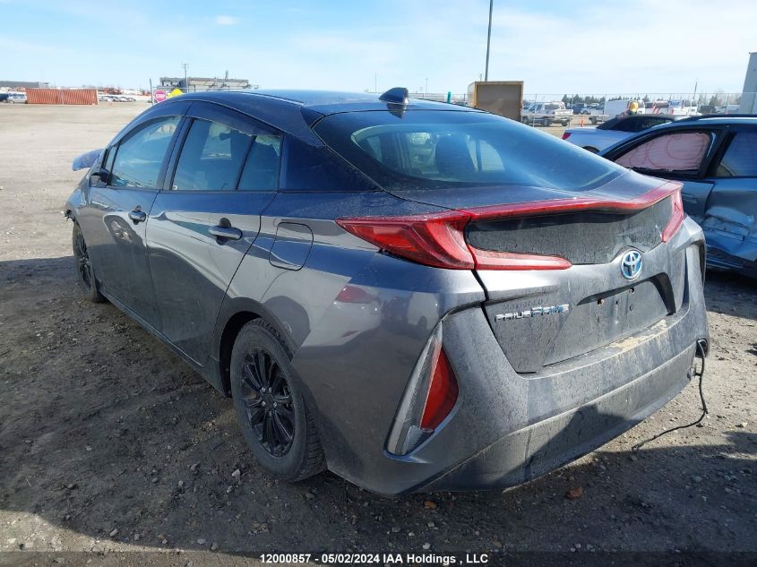 2021 Toyota Prius Prime Upgrade VIN: JTDKAMFP3M3184453 Lot: 12000857