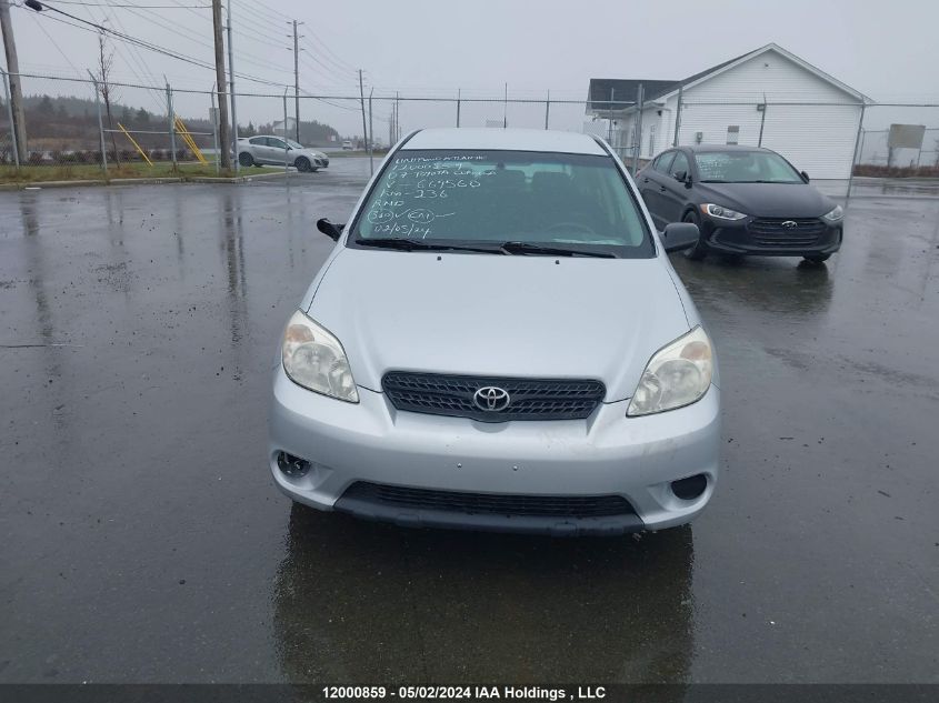 2007 Toyota Corolla Matrix Xr VIN: 2T1KR32E47C669560 Lot: 12000859