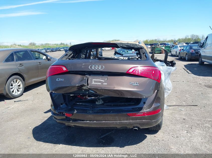 2012 Audi Q5 VIN: WA1LFCFP4CA036820 Lot: 12000863
