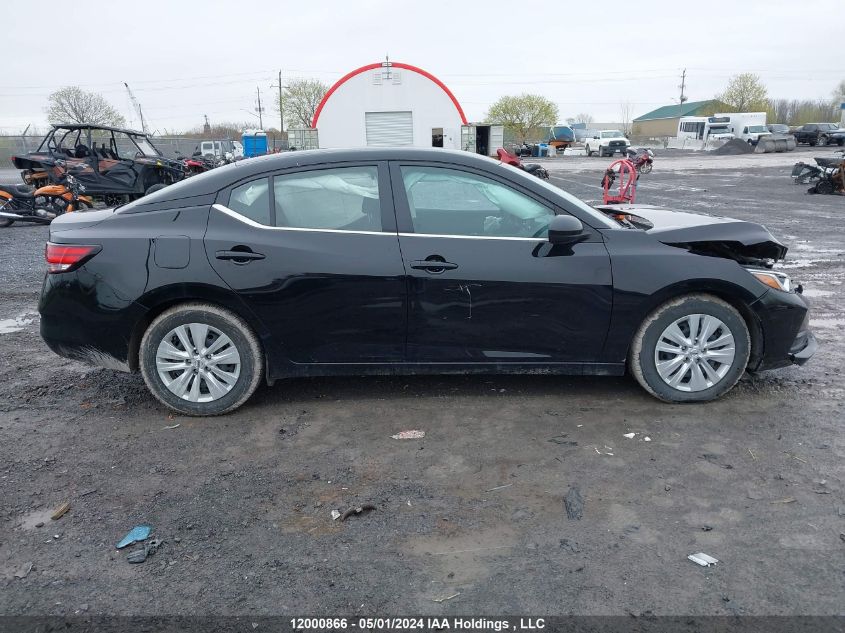 2022 Nissan Sentra S VIN: 3N1AB8BVXNY286557 Lot: 12000866