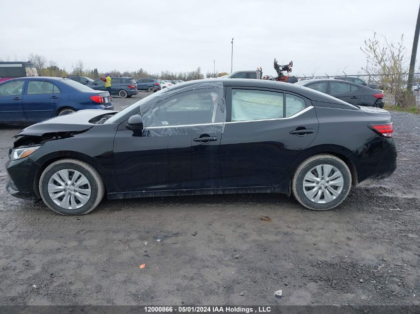 2022 Nissan Sentra S VIN: 3N1AB8BVXNY286557 Lot: 12000866